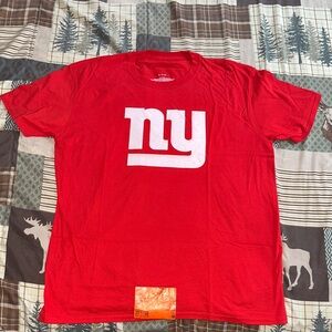 Red NY Giants Graphic T-Shirt